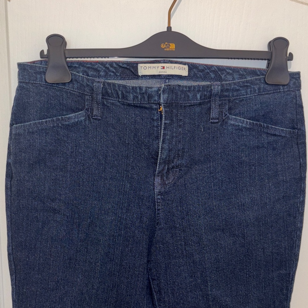 Tommy Hilfiger Dark Blue Cropped Women's Jeans